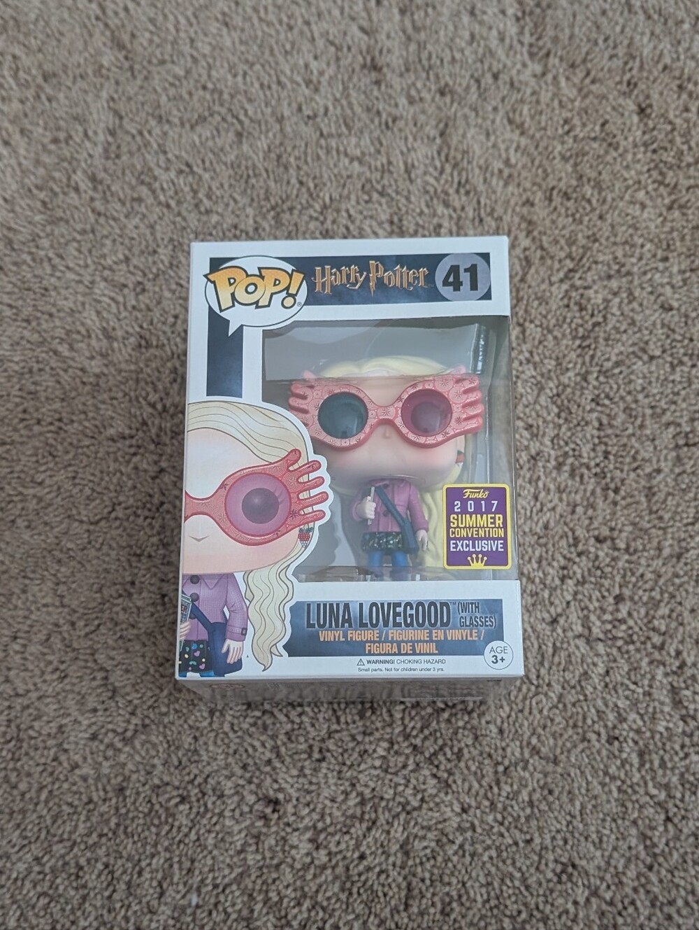 Funko Luna Lovegood Vinyl Figure with Pink Spectrespecs